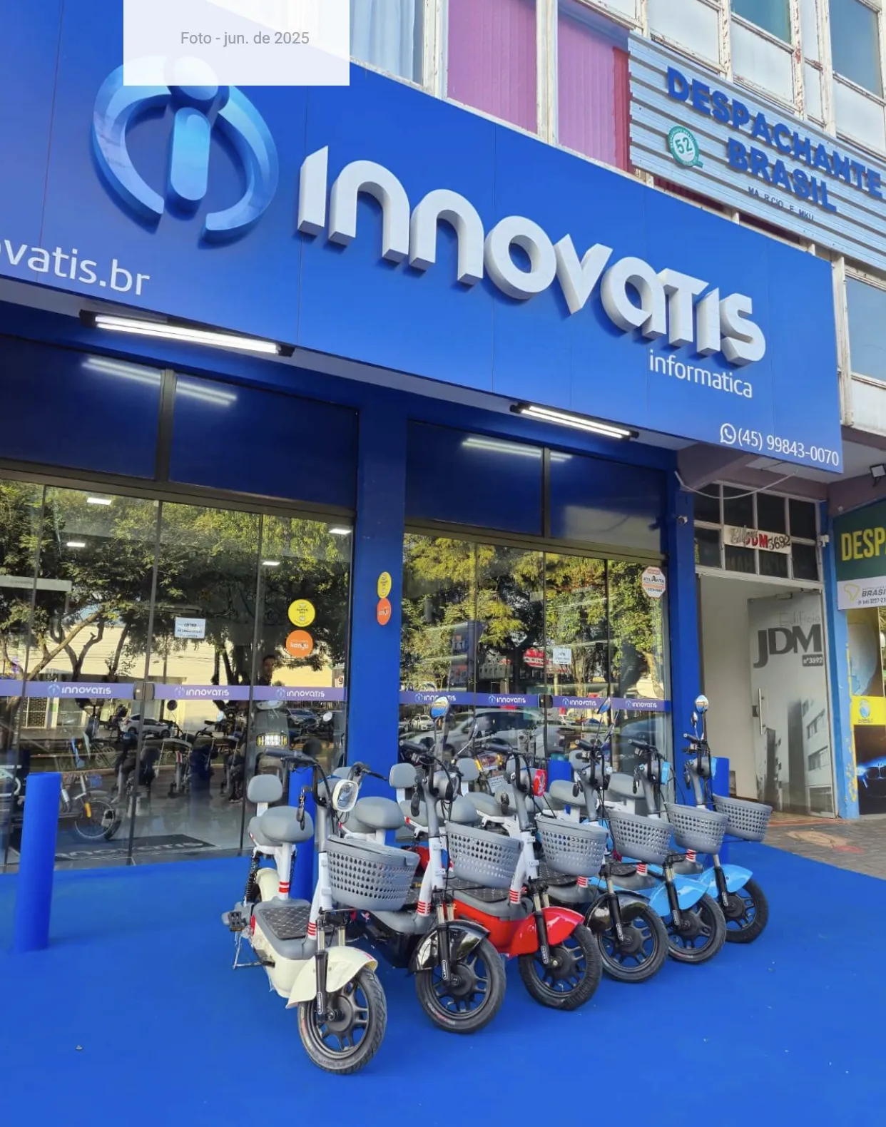 Fachada da loja Innovatis em Cascavel