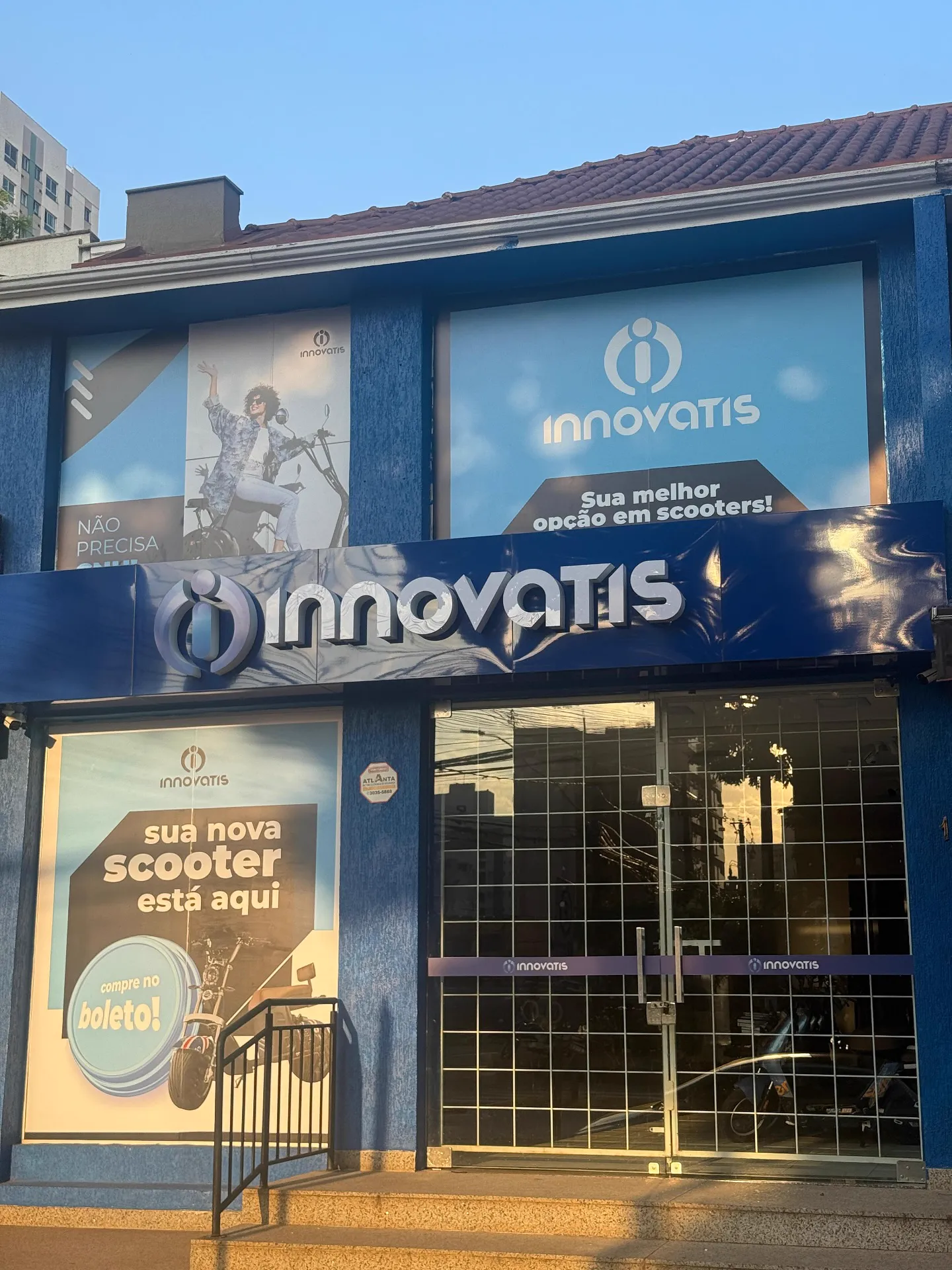 Fachada da loja Innovatis em Guarapuava